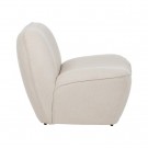 ARMCHAIR WHITE MDF-CLOTH 71 X 81 X 66 CM   thumbnail