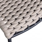Sett med 2 - taku spisestuestol uten armlener polyester sand thumbnail