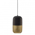 WOOOD Tirsa hengende lampe 36cm metall sort messing thumbnail