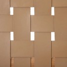 Sittebenk beige teak tre-skinn 140x59x89 thumbnail