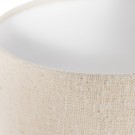WOOOD Loft gulvlampe metall/bouclé natur 130xø30cm thumbnail