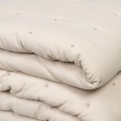 Sengeteppe vendbar beige-flis 180x260 thumbnail