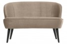 WOOOD SARA SMALL SOFA VELVET KHAKI thumbnail
