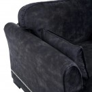 Sjeselongsofa mørkegrå 114x155x92 thumbnail