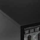Stue / garderobe - svart-hvitt gran 77x40x160 thumbnail
