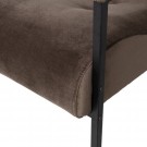 WOOOD SCOTT VELVET ARMCHAIR - WARM GREEN/GRAY GREEN thumbnail