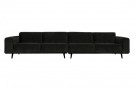 WOOOD STATEMENT XL 4-SEATER 372 CM FLAT RIB GRAPHITE thumbnail