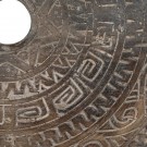 FIGURE WOOD-IRON DECORATION 40 X 11 X 48 CM thumbnail