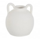 Vase hvit keramikk, håndlaget 16x16x20 thumbnail