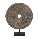 FIGURE WOOD-IRON DECORATION 40 X 11 X 48 CM thumbnail