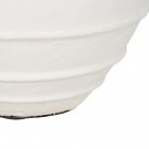 VASE WHITE FIBER CEMENT DECORATION 35 X 35 X 41 CM thumbnail