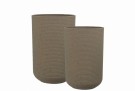 Ribba krukkesett a 2 stk beige. thumbnail