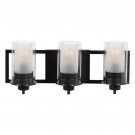 VEGGLAMPE  BLACK METAL / GLASS LIGHTING 56 X 17 X 21 CM thumbnail