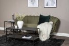 Calais 3-seter sofa grønn thumbnail