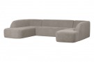 BePureHome SLOPING U-SHAPE SOFA OFF WHITE MELANGE thumbnail