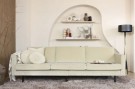 WOOOD RODEO SOFA 3 SEATER VELVET PISTACHIO thumbnail