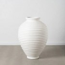 VASE WHITE FIBER CEMENT DECORATION 72 X 72 X 100 CM thumbnail