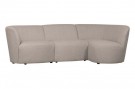 WOOOD COCO 3-SEATER ROUNDED RIGHT BOUCLÉ SAND thumbnail