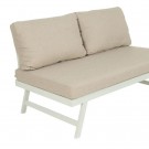 2025 OUTDOOR SET GARDEN BEIGE-WHITE ALUMINUM 1 CM thumbnail