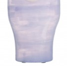 Vase i blåhvitt glass 15x9x31 thumbnail