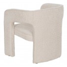 2 spisestoler i sett CHAIR BEIGE FABRIC ROOM 69 X 66 X 73 CM thumbnail