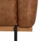 ARMCHAIR BROWN WEAVE-WOOD ROOM 102 X 89 X 86 CM SKU. 611815 thumbnail