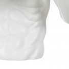 FIGURE BOXER WHITE RESIN 63 X 51 X 67 CM thumbnail
