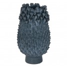 VASE BLUE CERAMIC DECORATION 23 X 23 X 39 CM thumbnail
