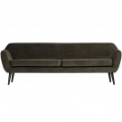 WOOOD ROCCO XL SOFA 230 CM VELVET WARM GREEN thumbnail