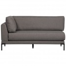 Vtwonen COUPLE DINING BENCH CORNER ELEMENT RIGHT GREY MELANGE thumbnail