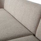 WOOOD SLOPING CORNER SOFA RIGHT NATURAL MELANGE thumbnail