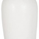 VASE WHITE FIBER CEMENT DECORATION 42 X 42 X 120 CM thumbnail