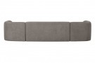 WOOOD SLOPING U-SHAPE SOFA GREY MELANGE thumbnail