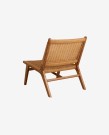 NORDAL CLUB LOUNGE CHAIR, TEAK/WEAVING thumbnail