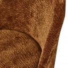 WOOOD VOGUE DINING CHAIR 3D CHENILLE MID BROWN CHROME thumbnail