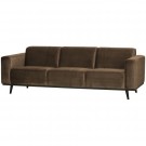 WOOOD STATEMENT 3-SEATER 230 CM VELVET TAUPE thumbnail