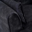 Sjeselongsofa mørkegrå 114x155x92 thumbnail