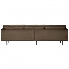 WOOOD RODEO SOFA 3 SEATER VELVET RUST thumbnail