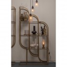 Multiple hengende lampe med 4 glass sort/ glass thumbnail