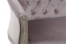 COUCH POLYESTER WOOD 107X61X71 PINK MB-158153 thumbnail
