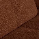 WOOOD MOJO CHAISE LONGUE LEFT BOUCLÉ RUST BROWN MELANG thumbnail