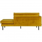 WOOOD RODEO DAYBED LEFT VELVET OCHRE thumbnail