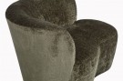 WOOOD STONE SMALL SOFA LEFT WARM GREEN thumbnail