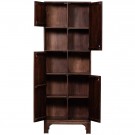 WOOOD STAES STORAGE CABINET MANGO WOOD WALNUT thumbnail