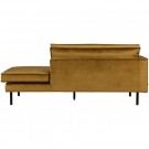 WOOOD RODEO DAYBED LEFT VELVET HONEY YELLOW thumbnail