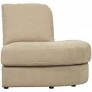 Vtwonen FAMILY 1-SEAT ELEMENT ROUND CORNER RIGHT WOVEN FABRIC SAND thumbnail