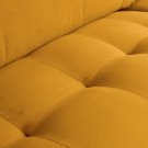 WOOOD RODEO CLASSIC SOFA 3-SEATER VELVET OCHRE thumbnail