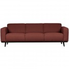 WOOOD STATEMENT 3-SEATER 230 CM BOUCLE CHESTNUT thumbnail