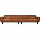 WOOOD STATEMENT XL 4-SEATER 372 CM COGNAC thumbnail