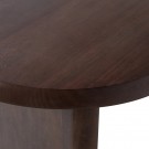 Vtwonen ELLIPS DINING TABLE MANGO WOOD WALNUT 90x180CM thumbnail